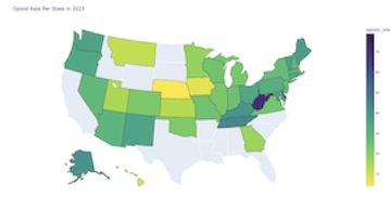 Map of US